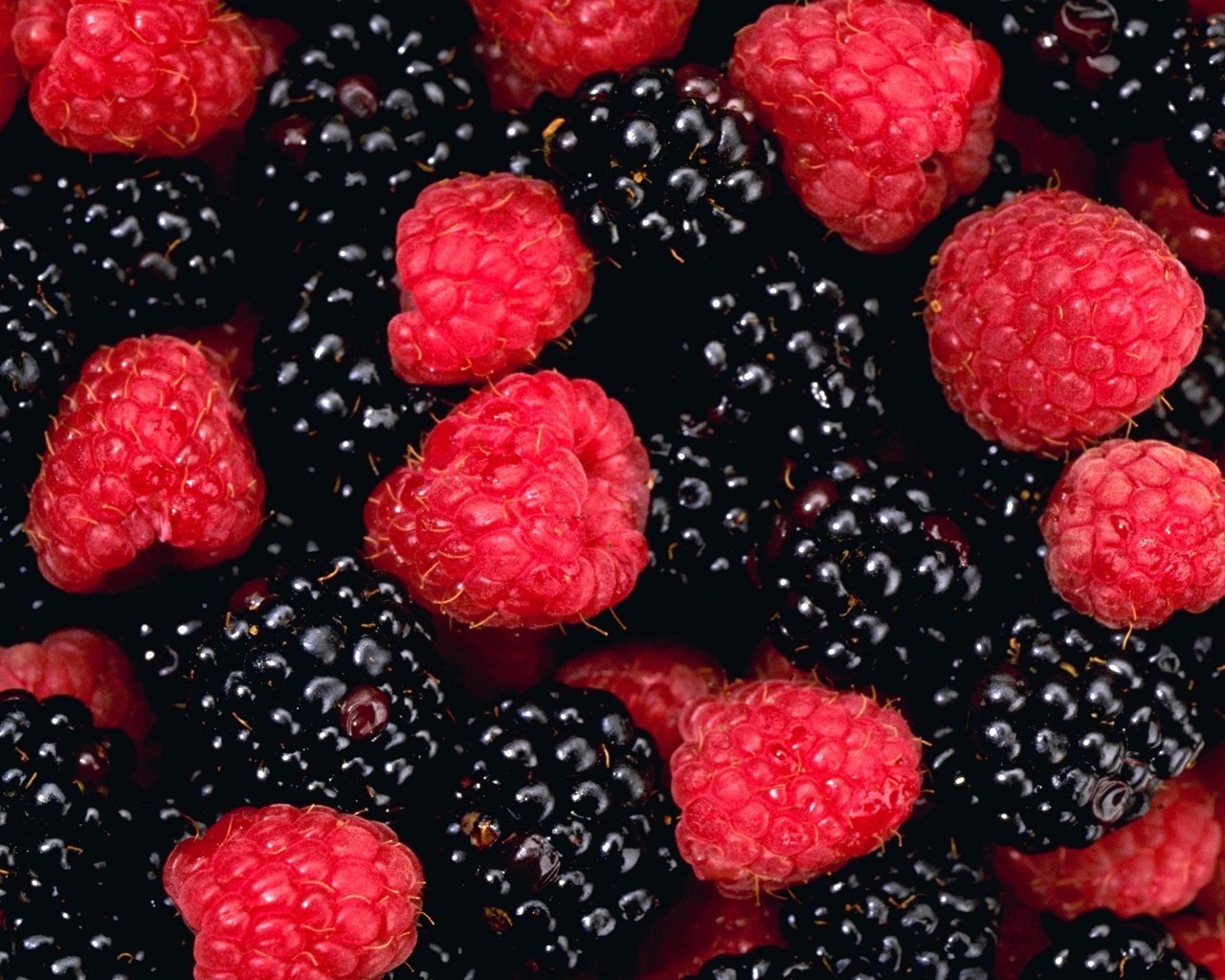 Малина и ежевика