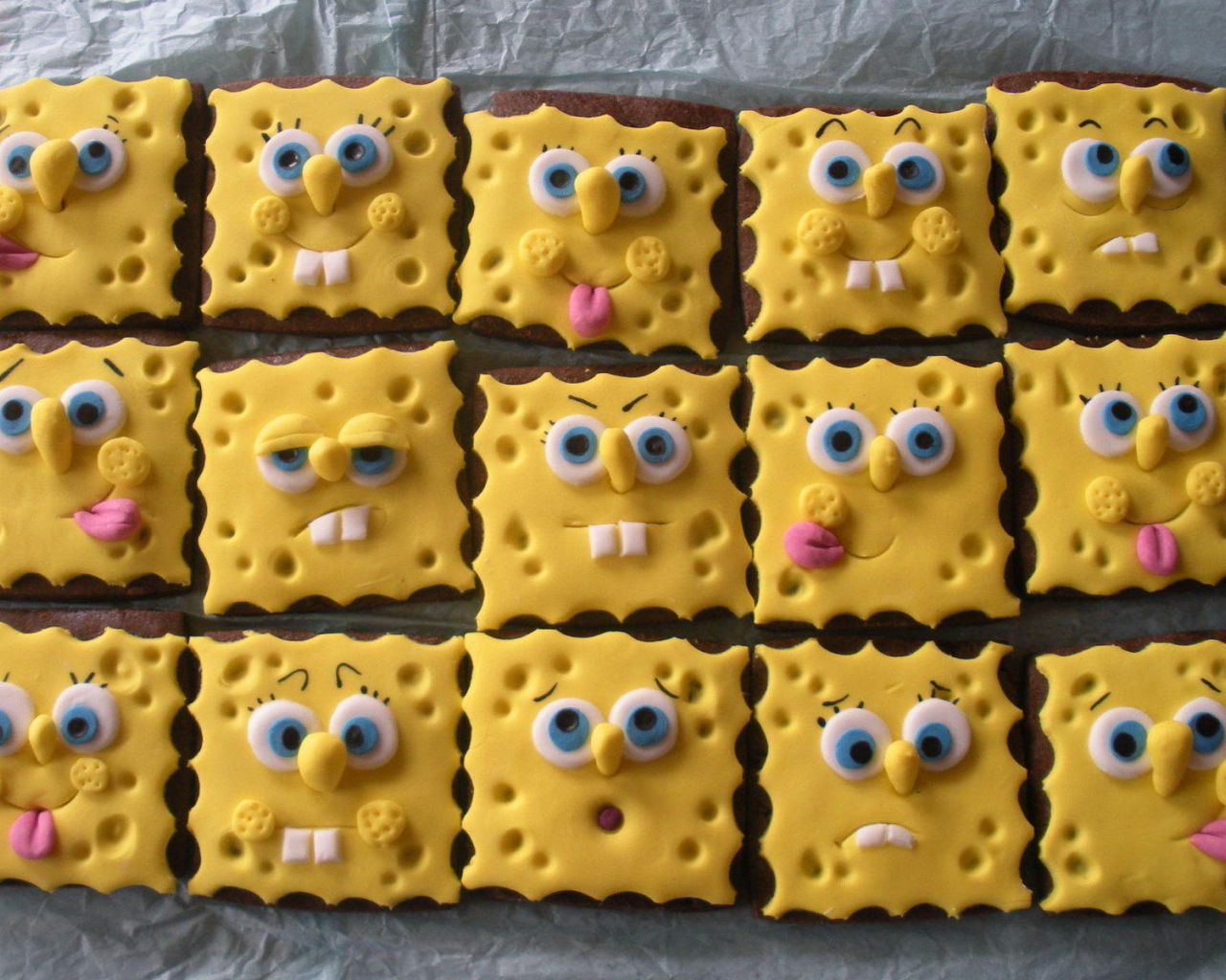 Губка Боб обои