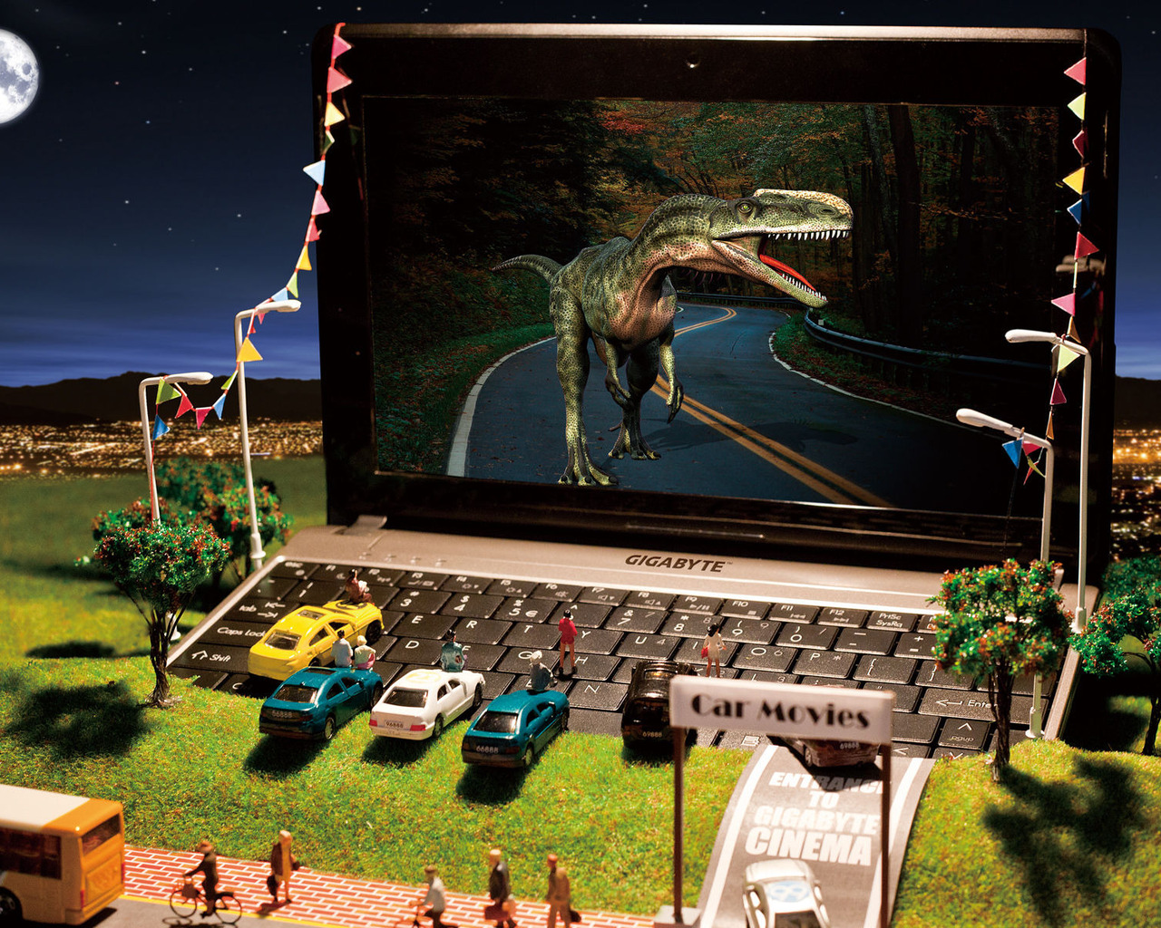 Автомобильный кинотеатр