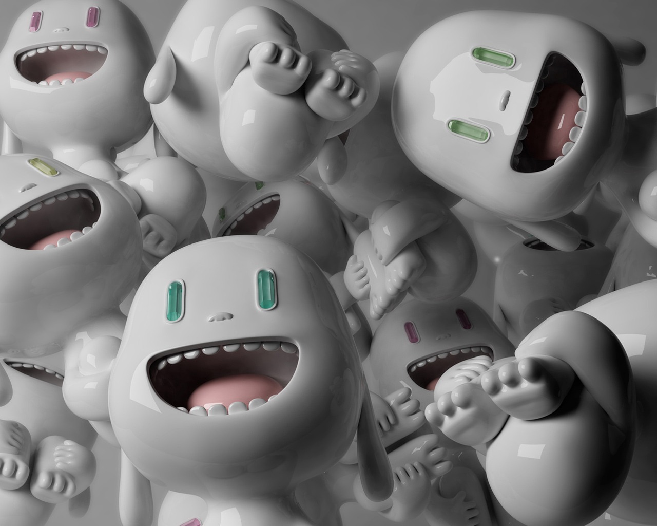 Счастливые человечки