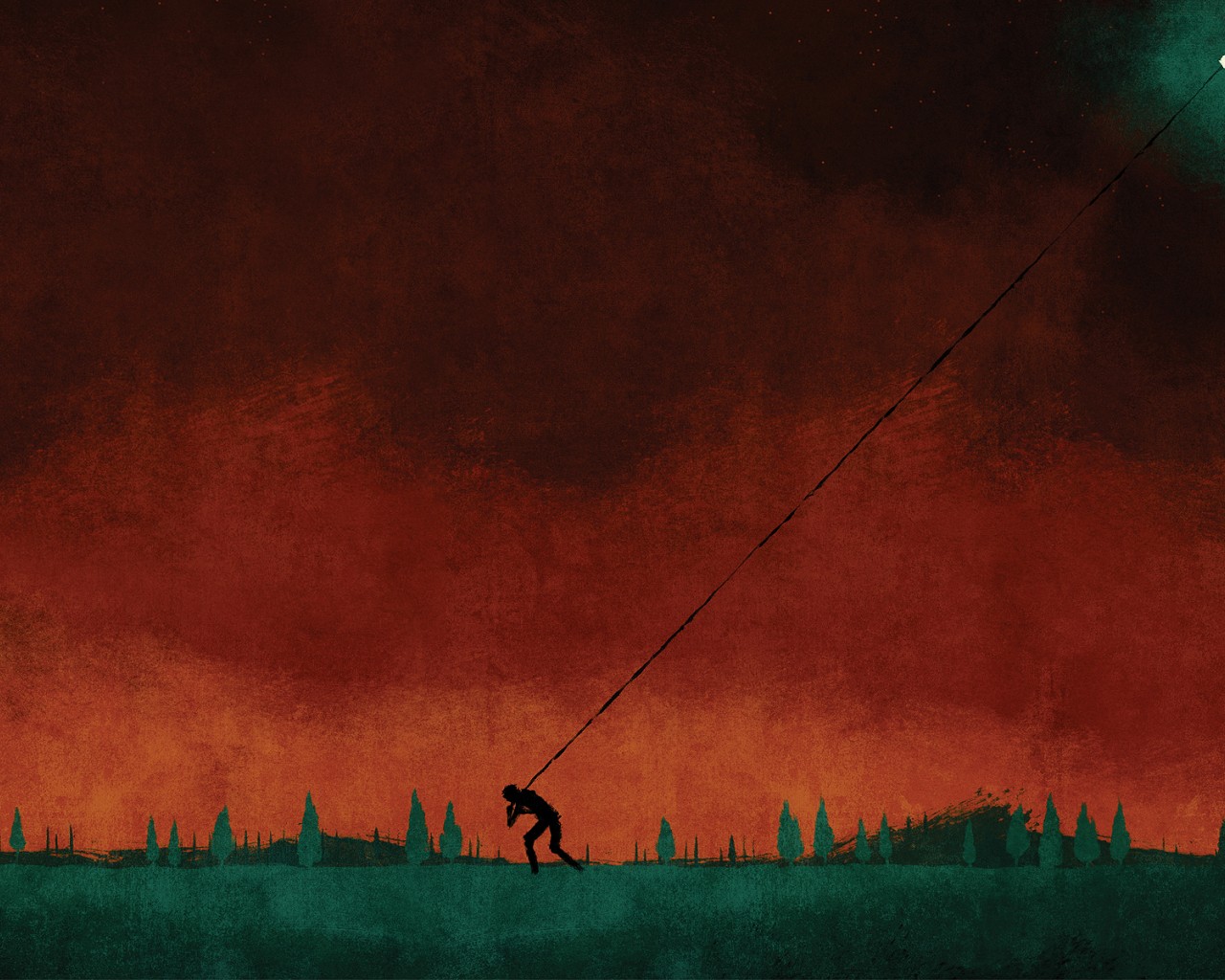 Я тащу луну