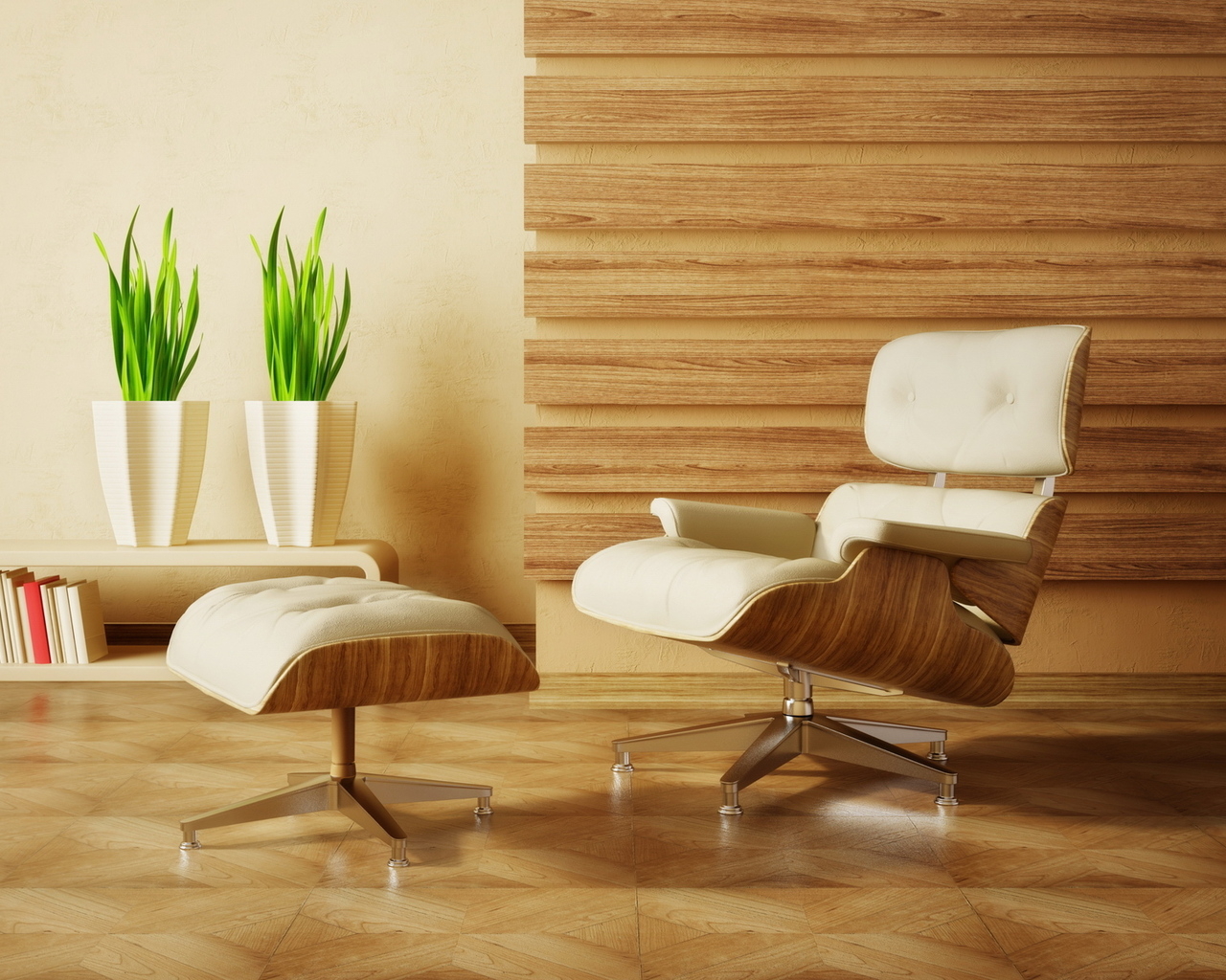 Кресло в комнате