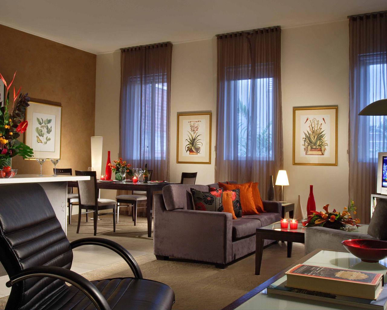 Уютная гостинная