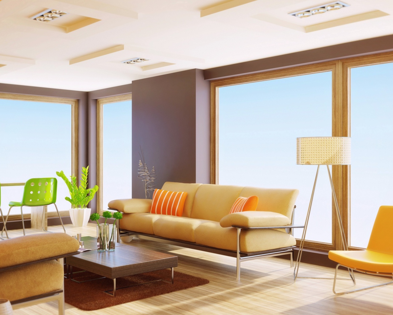 Интерьер гостиной