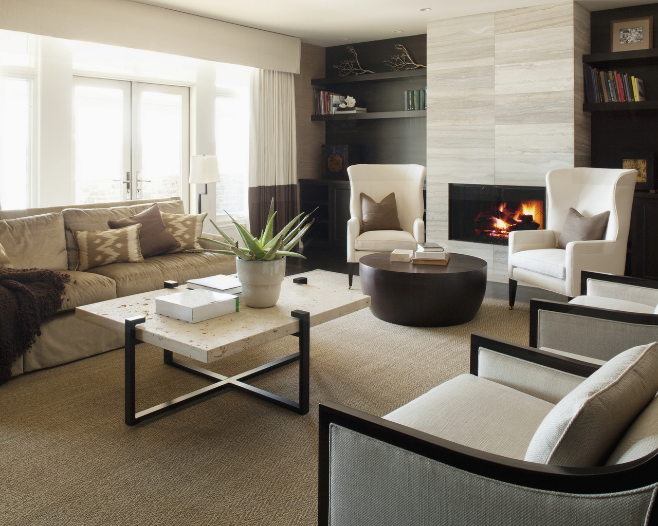 Интерьер гостинной