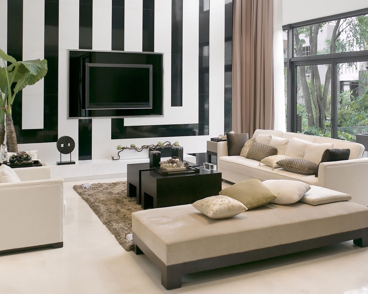 Гостинная в доме