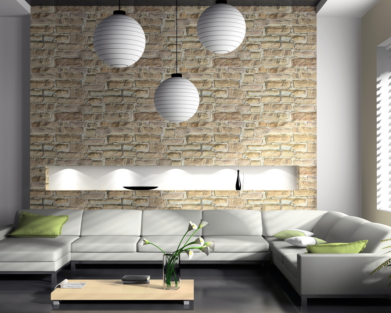 Софа и столик