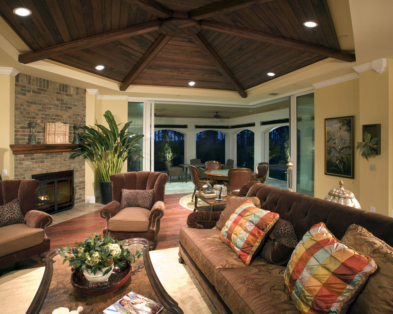 Деревянные потолки