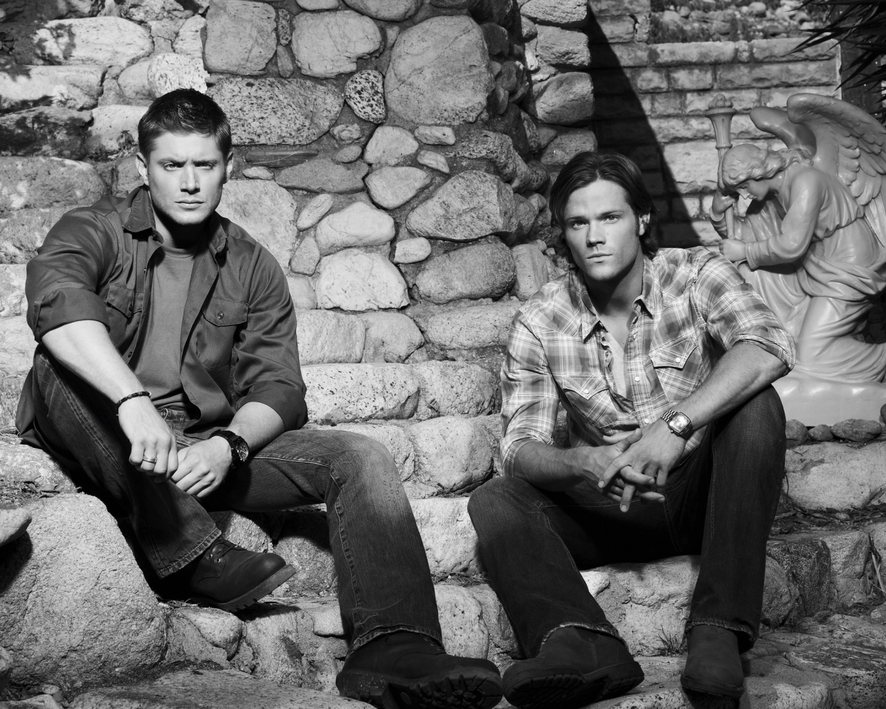 Jensen Ackles and Jared Padalecki