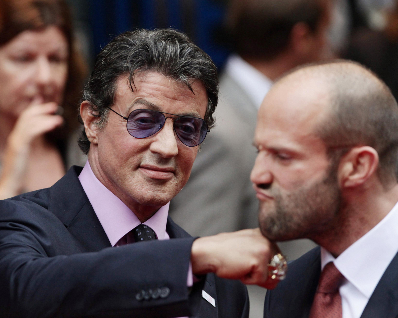 Сильвестр Сталлоне и Джейсон Стэтхэм