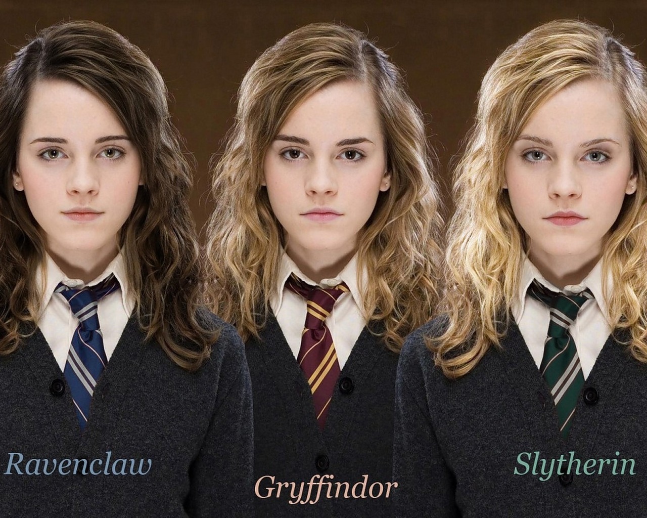 Гарри Поттер, девушки разных факультетов Хогвартс