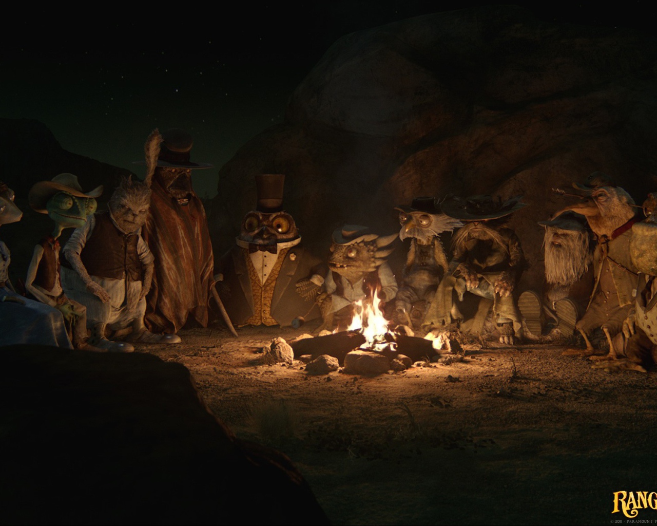 кадр из фильма Ранго