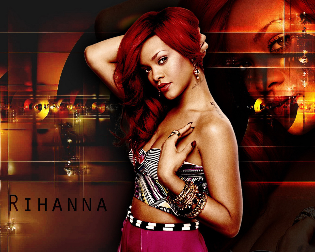 певица Rihanna