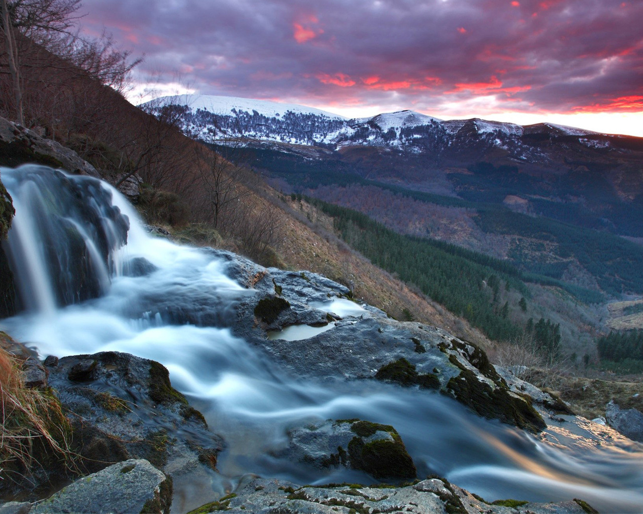 Горный склон