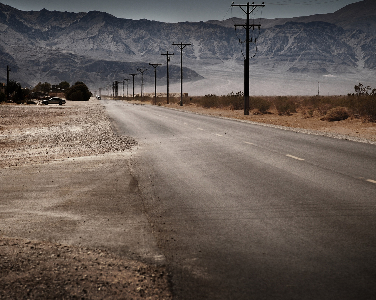 Трасса в горах