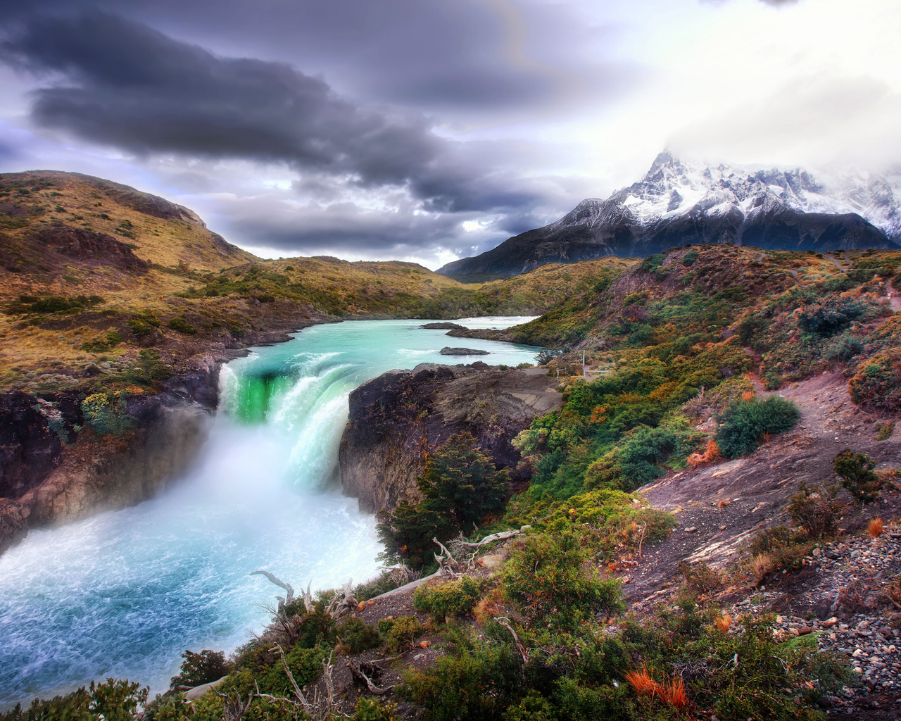 Речка в горах