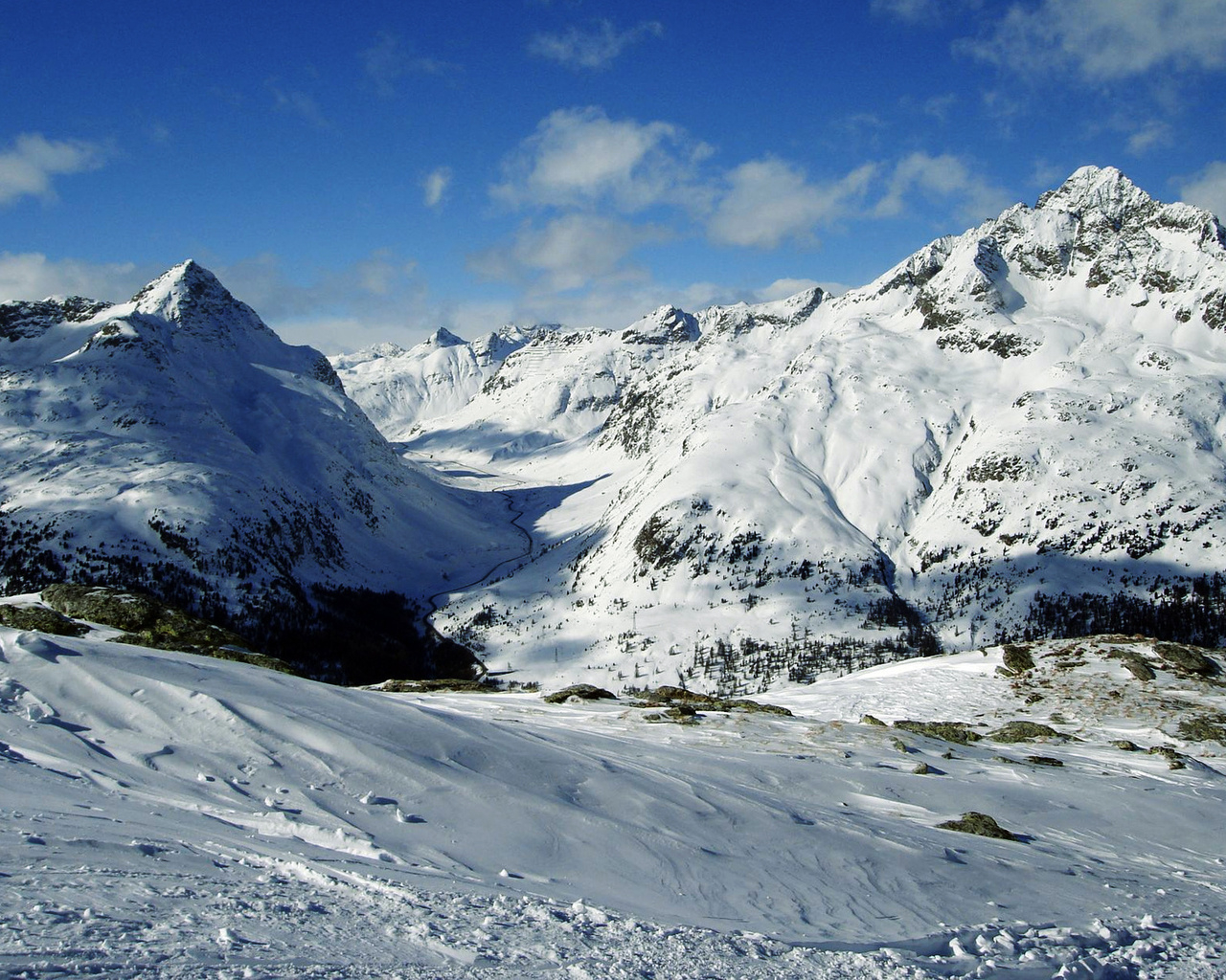 Снежные вершины