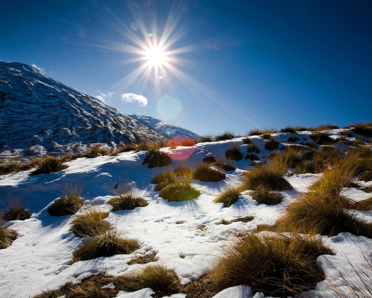 Весна в горах