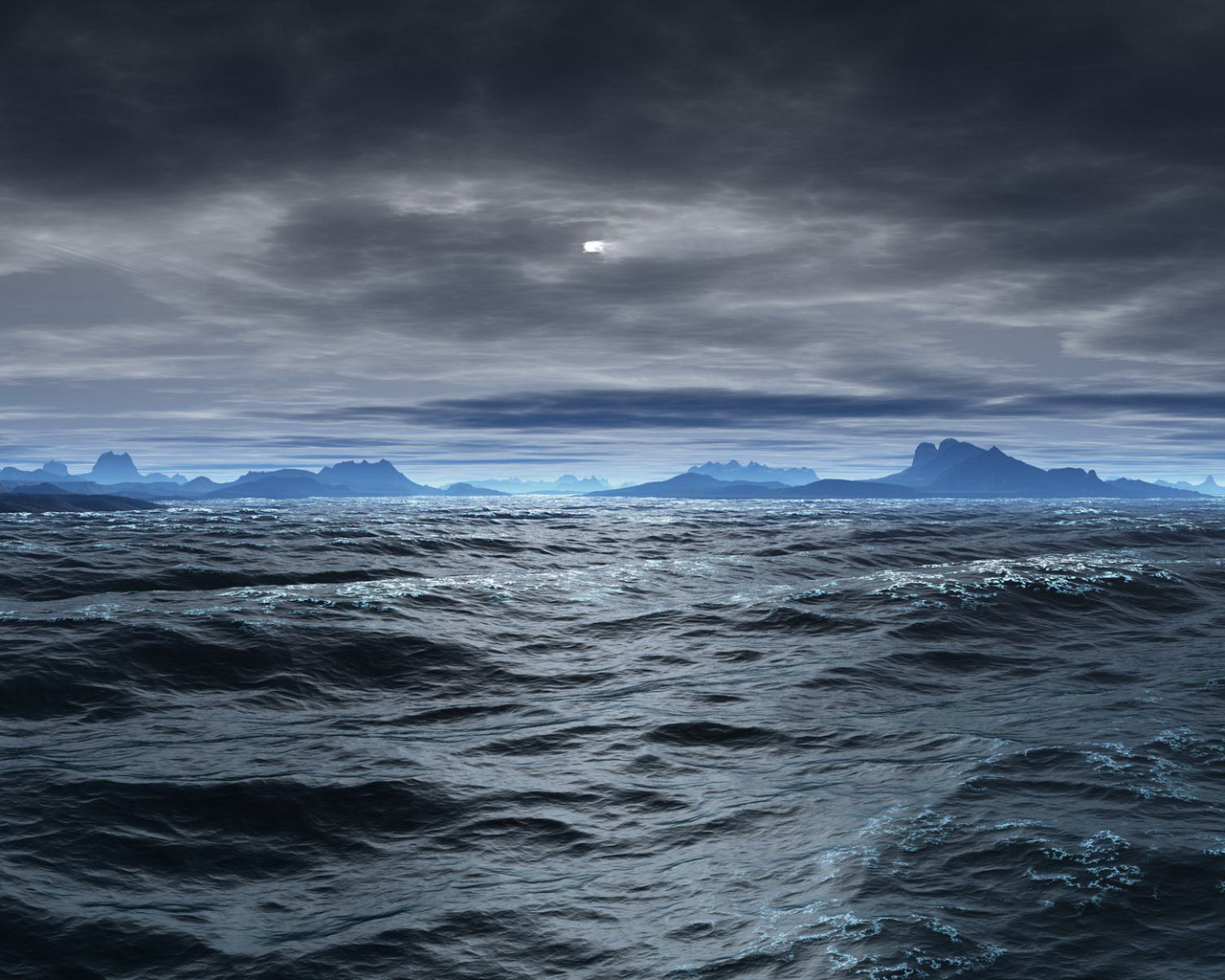 Неспокойное море