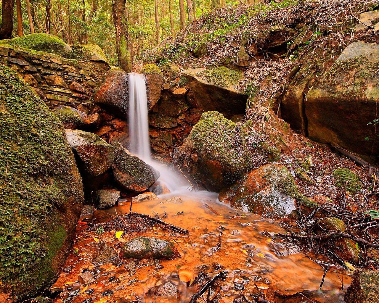 Ручей и камни