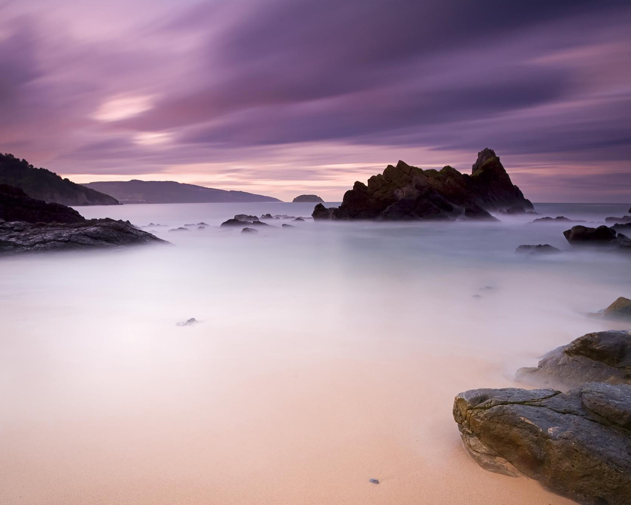 Туман на берегу