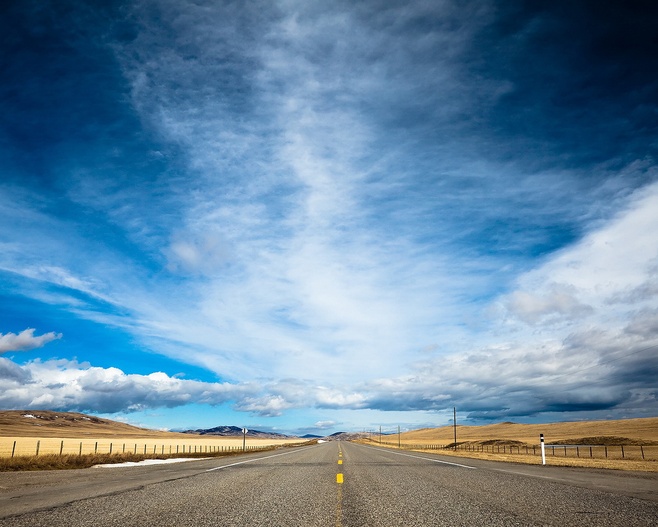 Пустынная дорога