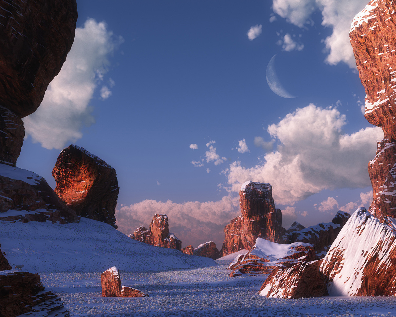 Зимний каньон