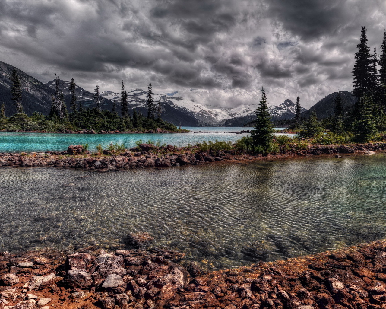 горная река