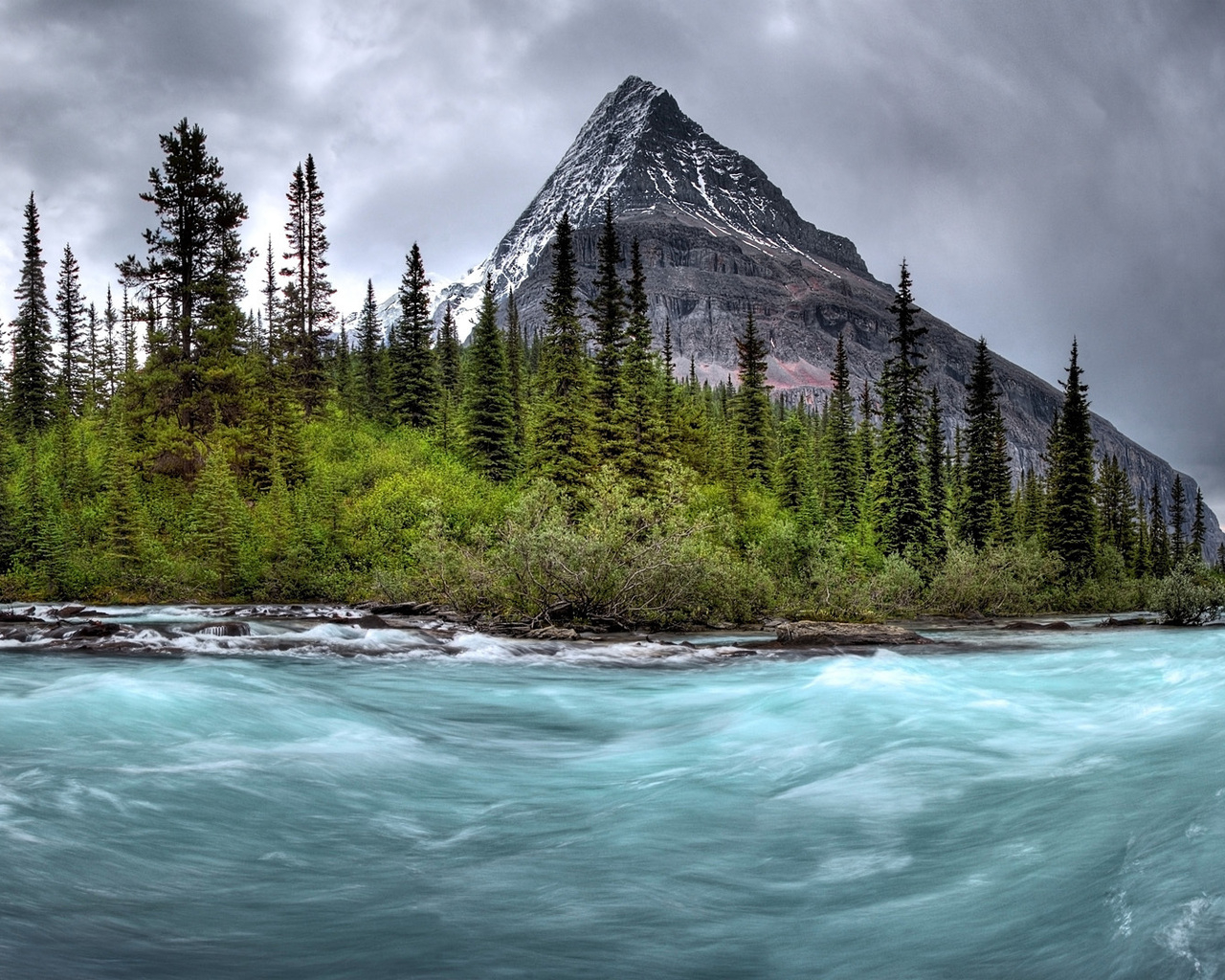 Бурная река