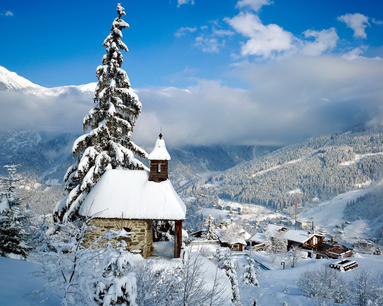 Зимний пейзаж