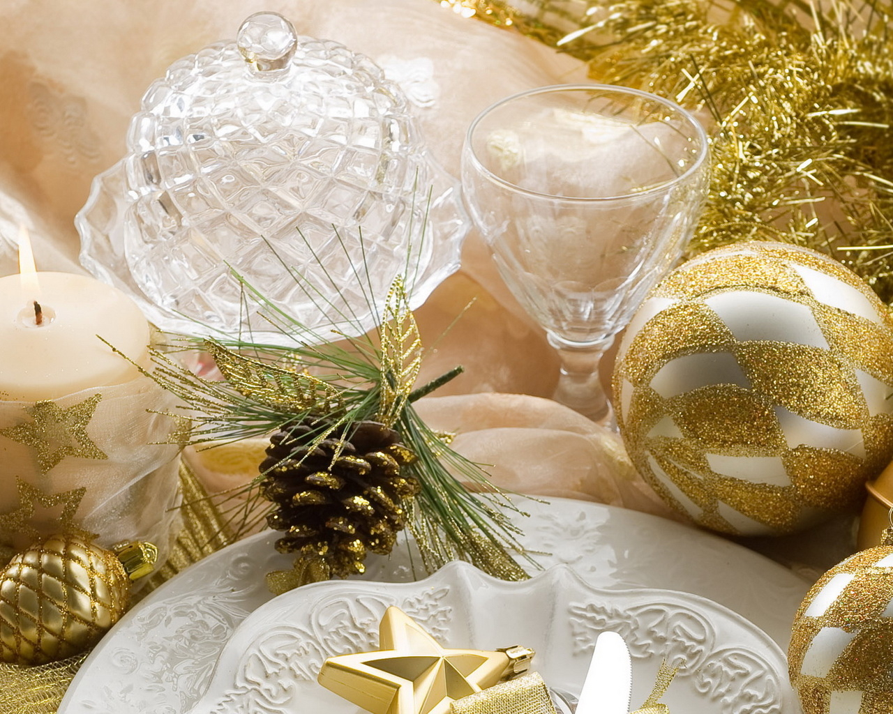 Праздничная обстановка