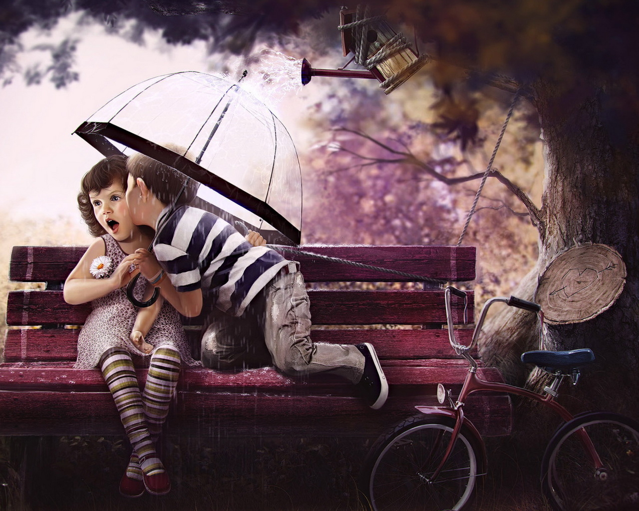 Первый поцелуй