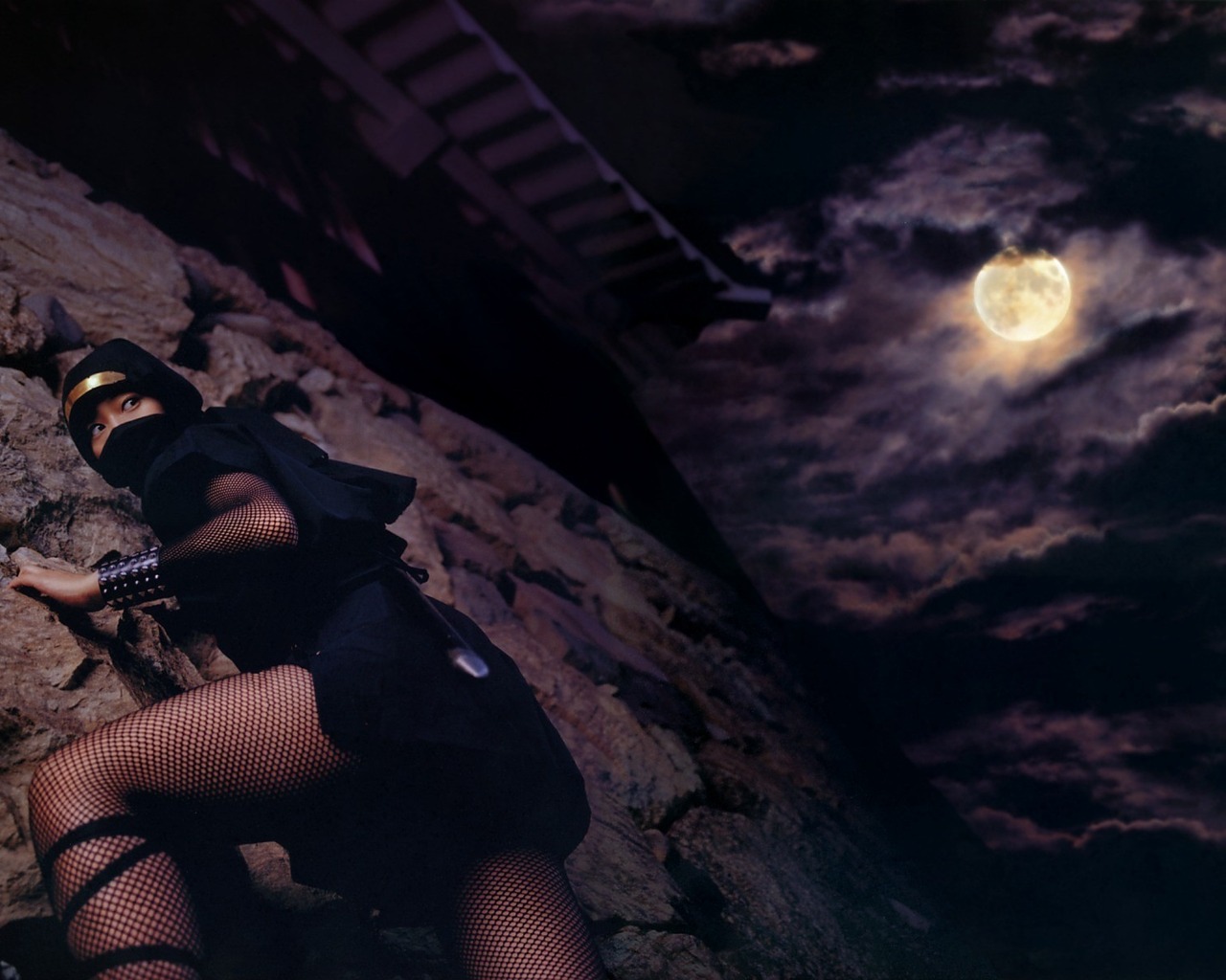 Девушка-ниндзя