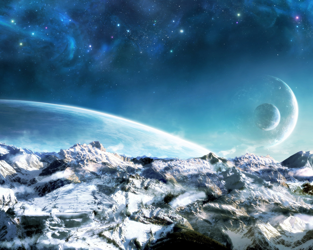 Космический пейзаж