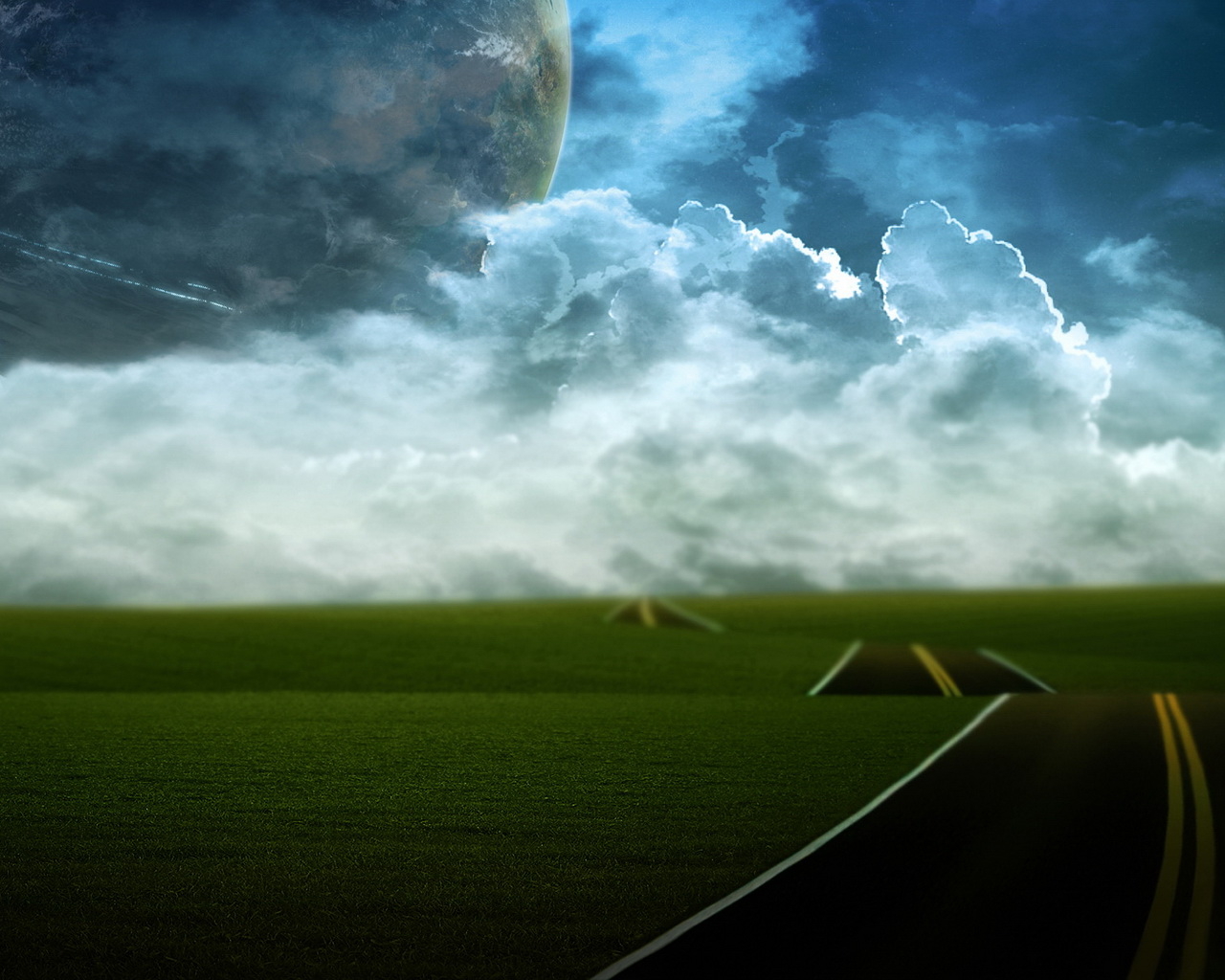 Планета на небе