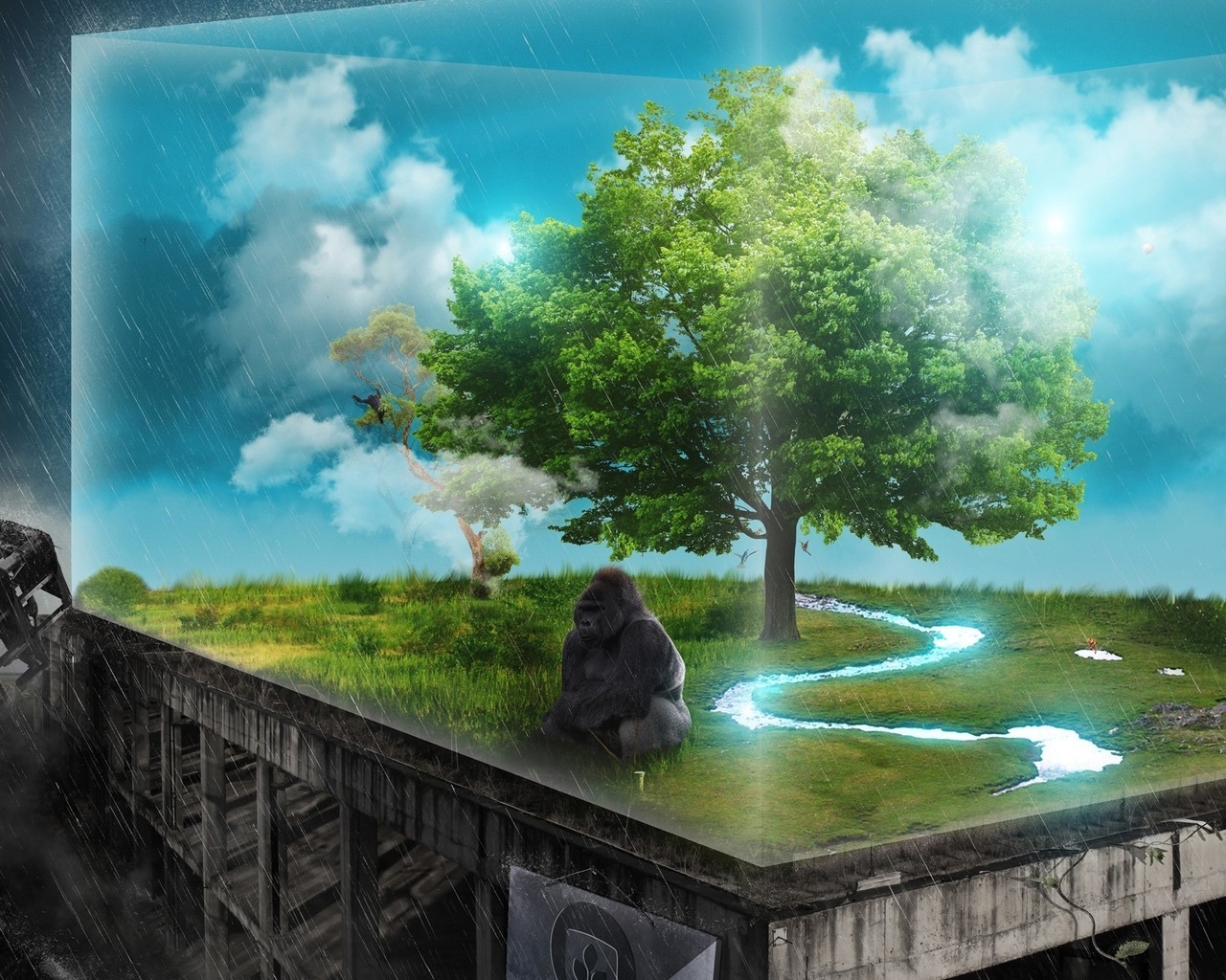 Зеленый уголок