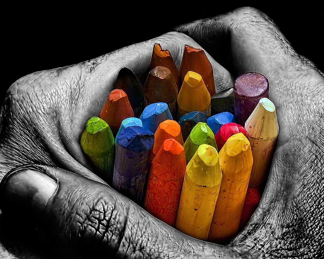 Цветные карандаши