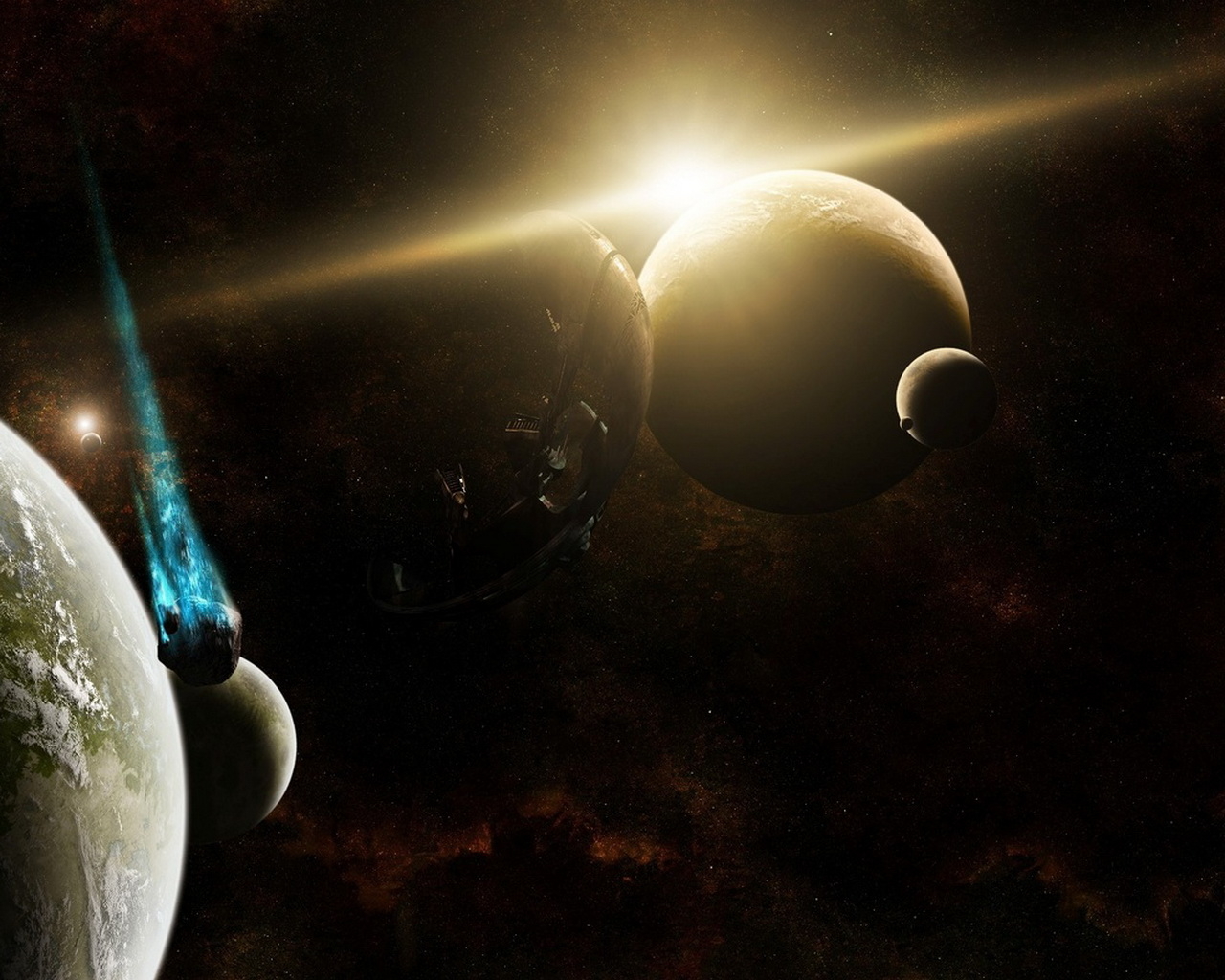 Среди планет