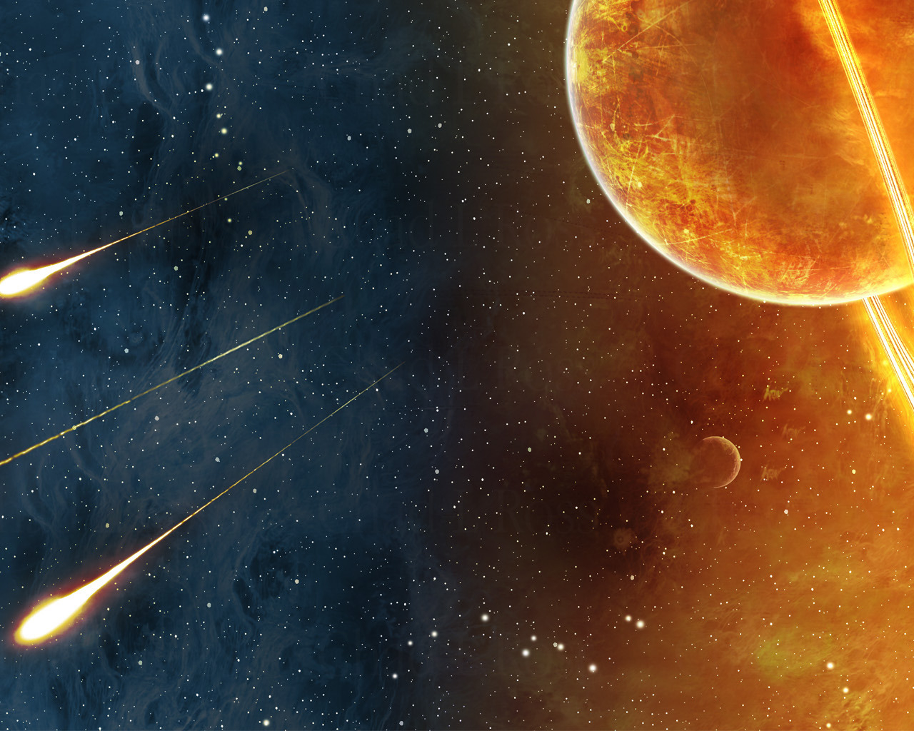 Кометы и планета