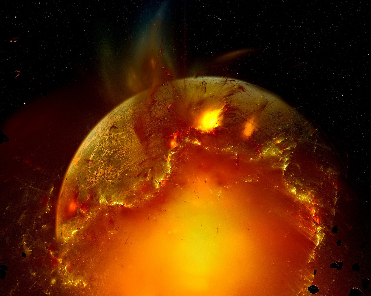 Разрушение планеты