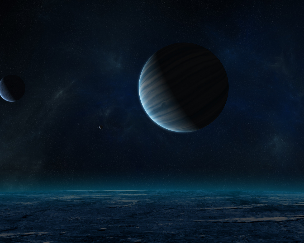 В окружении планет