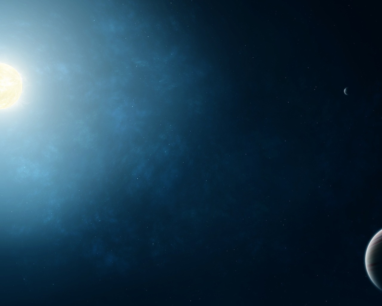 Светящийся газовый гигант