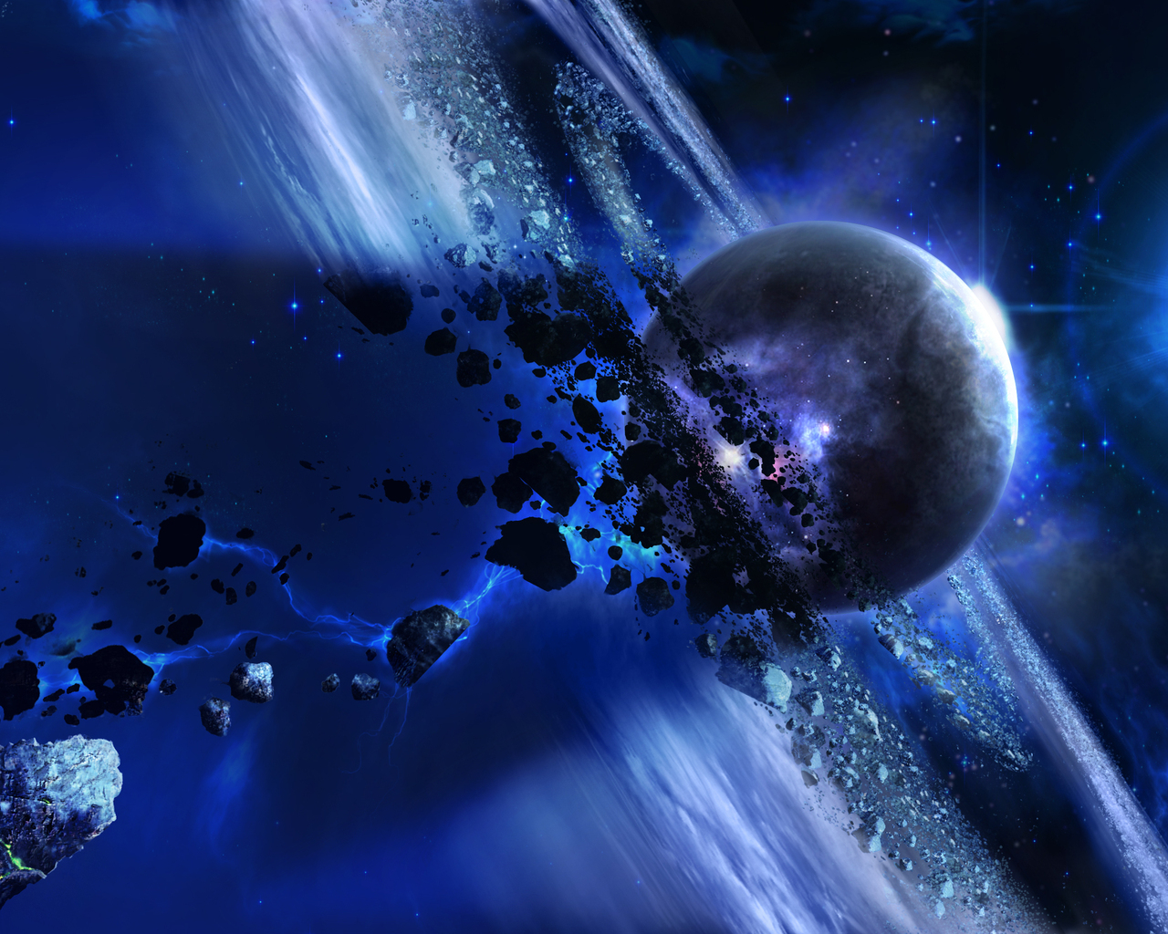 Планета и метеориты