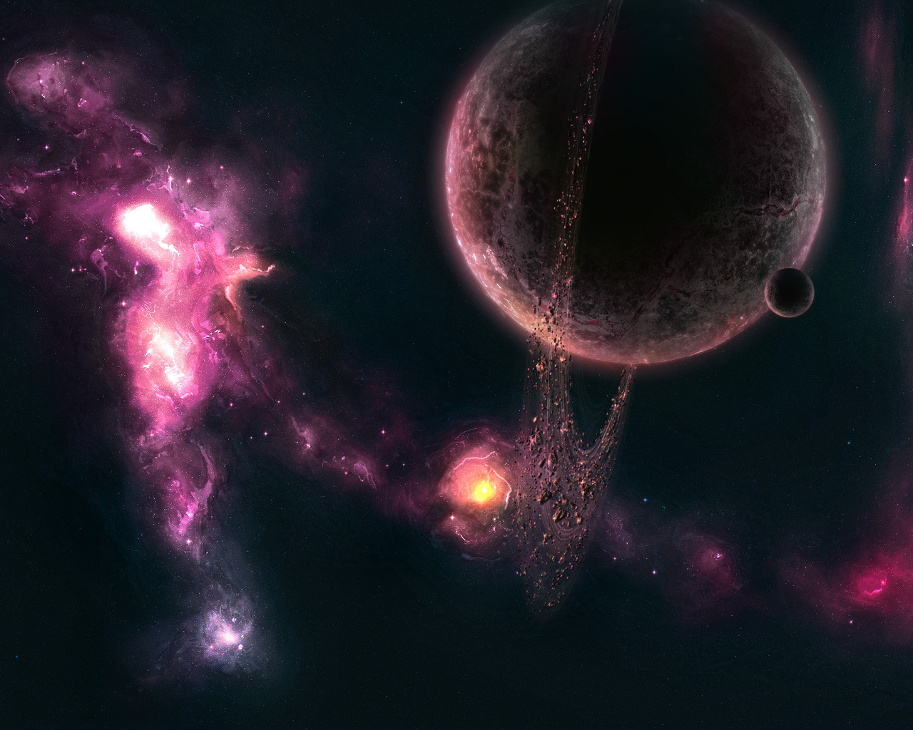 Планета с кольцом