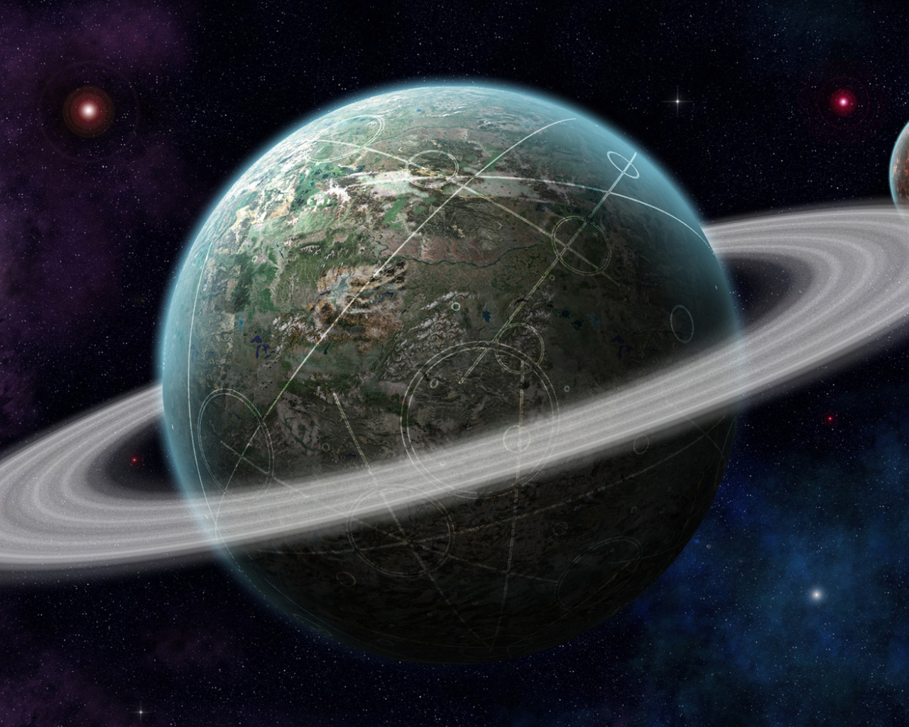 Планета с кольцом