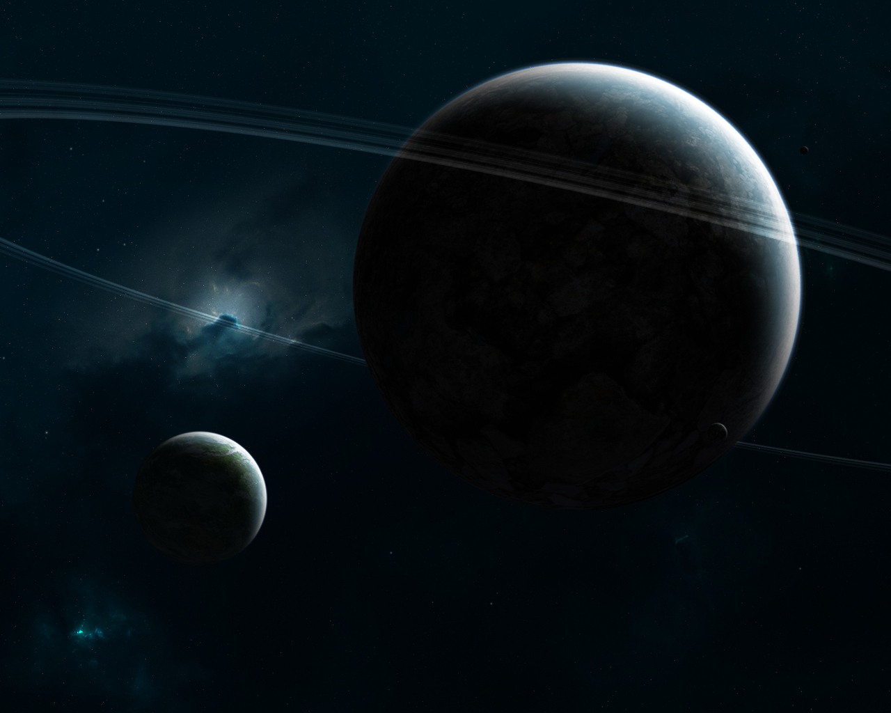 Планета с кольцами