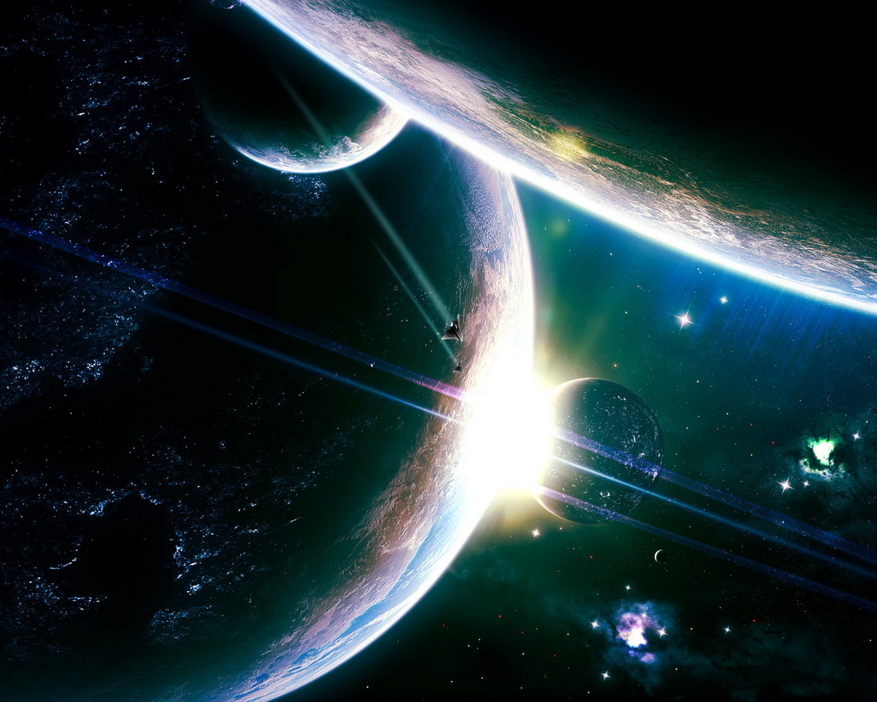 Планеты и корабли