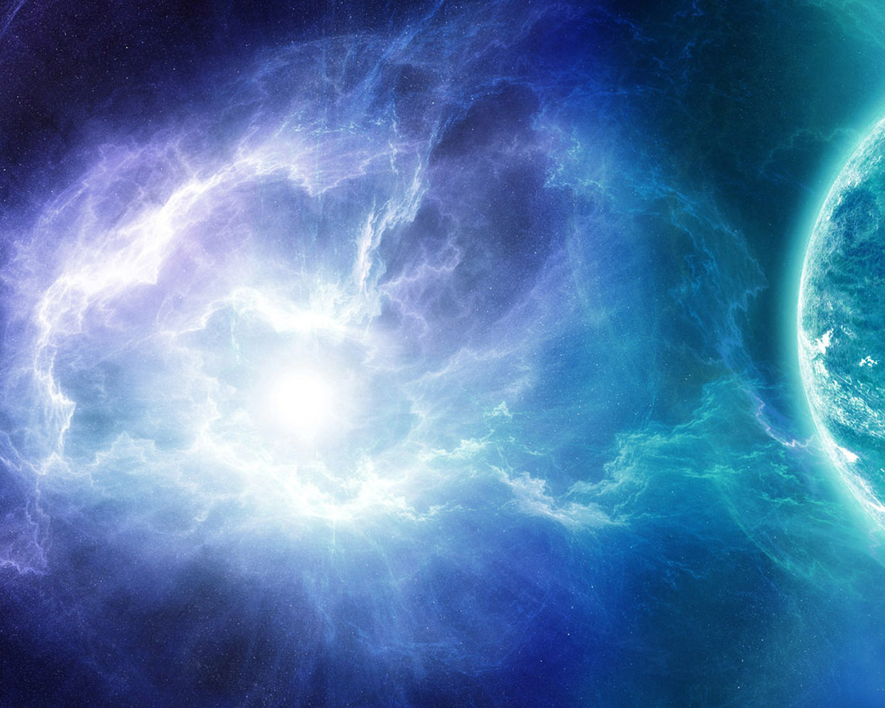 Космический взрыв