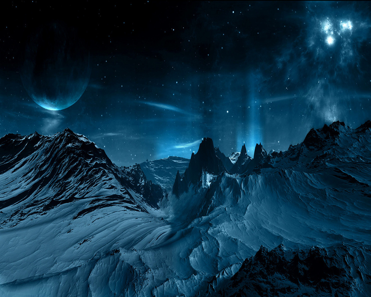 Поверхность планеты