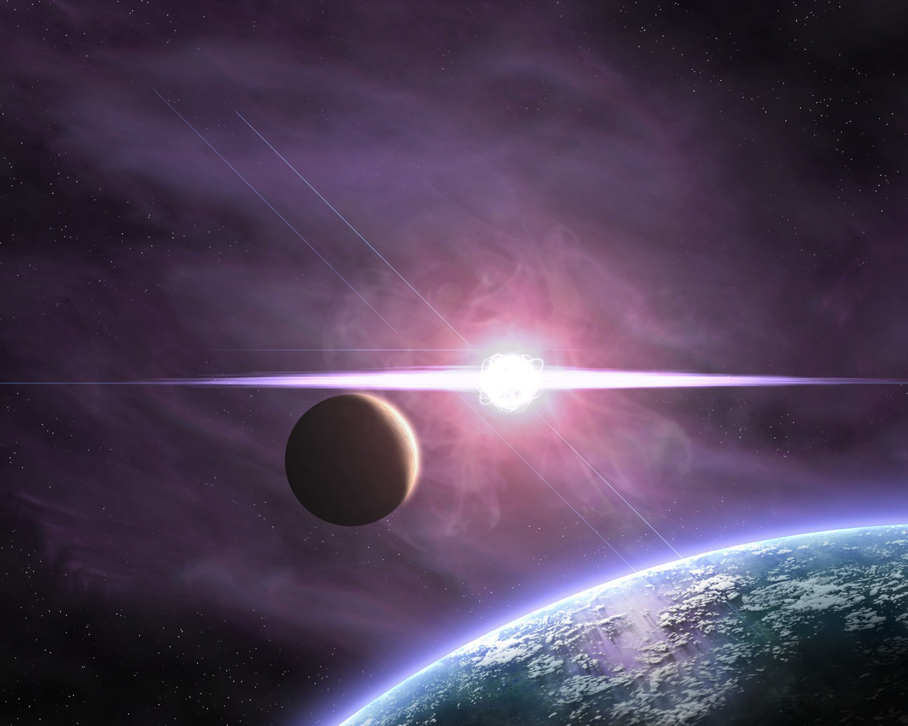 Вспышка на звезде